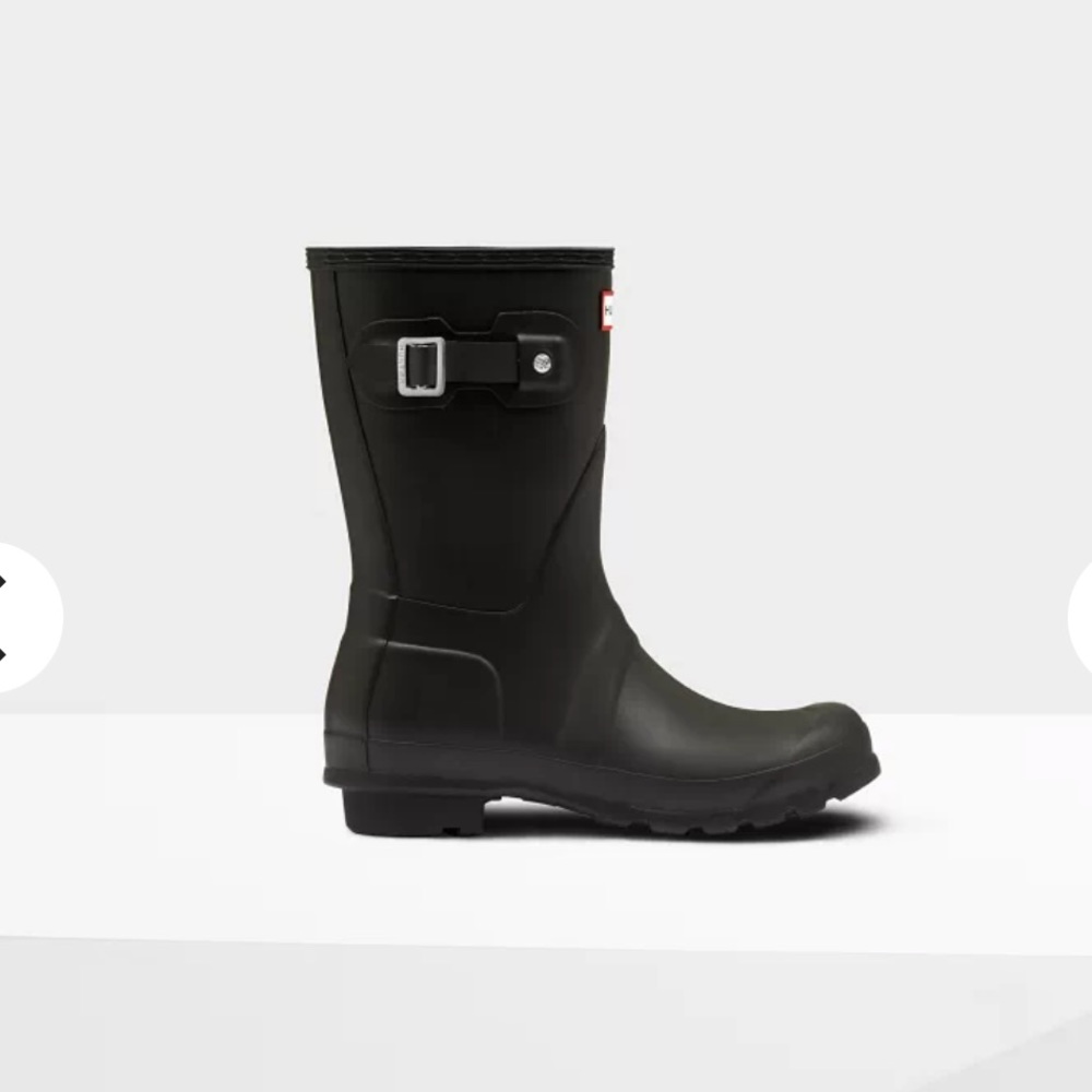Hunter Women's Original Short Rain Boots: Black